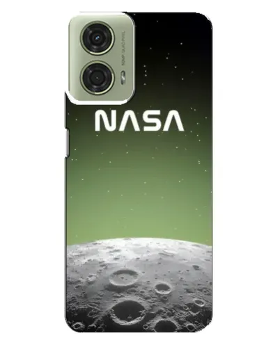 Чехол для Motorola MOTO G24 с картинкой «NASA — лунный градиент»
