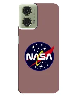 Чехол для Motorola MOTO G24 с картинкой «NASA — ретро космос» Чехол для Motorola MOTO G24 с картинкой «NASA — ретро космос»
