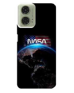 Чехол для Motorola MOTO G24 с картинкой «Земля из космоса NASA» Чехол для Motorola MOTO G24 с картинкой «Земля из космоса NASA»