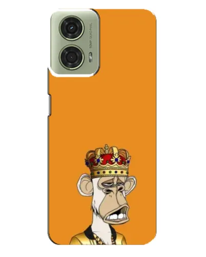 Чехол для Motorola MOTO G24 с картинкой «Золотая обезьяна Bored Ape»