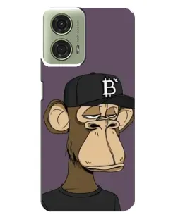 Чехол для Motorola MOTO G24 с картинкой «Bored Ape в кепке» Чехол для Motorola MOTO G24 с картинкой «Bored Ape в кепке»