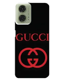 Чехол для Motorola MOTO G24 с картинкой «Gucci — красный логотип» Чехол для Motorola MOTO G24 с картинкой «Gucci — красный логотип»