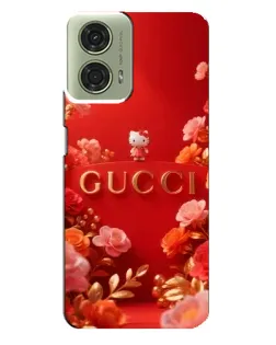 Чехол для Motorola MOTO G24 с картинкой «Gucci — золотой сад» Чехол для Motorola MOTO G24 с картинкой «Gucci — золотой сад»