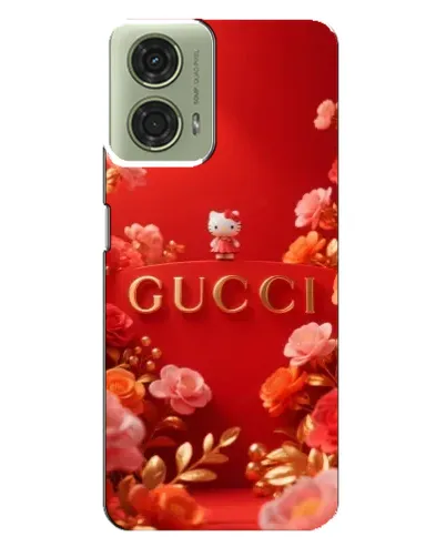 Чехол для Motorola MOTO G24 с картинкой «Gucci — золотой сад» Чехол для Motorola MOTO G24 с картинкой «Gucci — золотой сад»