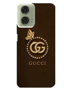 Чехол для Motorola MOTO G24 с картинкой «Gucci — золотая бабочка» Чехол для Motorola MOTO G24 с картинкой «Gucci — золотая бабочка»