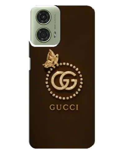 Чехол для Motorola MOTO G24 с картинкой «Gucci — золотая бабочка» Чехол для Motorola MOTO G24 с картинкой «Gucci — золотая бабочка»