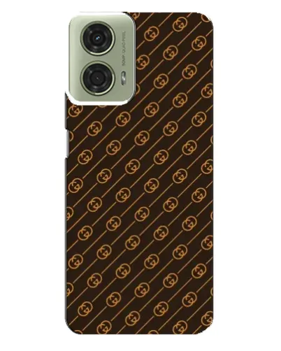 Чехол для Motorola MOTO G24 с картинкой «Gucci — золотые диагонали» Чехол для Motorola MOTO G24 с картинкой «Gucci — золотые диагонали»
