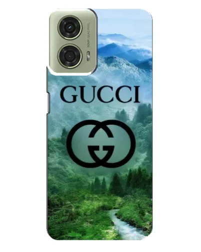 Чехол для Motorola MOTO G24 с картинкой «Gucci — горный пейзаж» Чехол для Motorola MOTO G24 с картинкой «Gucci — горный пейзаж»