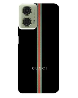 Чехол для Motorola MOTO G24 с картинкой «Gucci — строгая линия» Чехол для Motorola MOTO G24 с картинкой «Gucci — строгая линия»