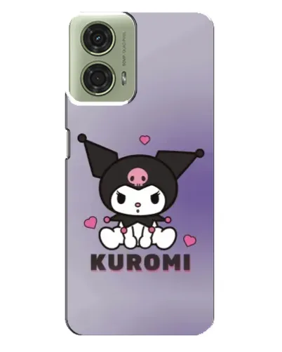 Чехол для Motorola MOTO G24 с картинкой «Kuromi — фиолетовый арт» Чехол для Motorola MOTO G24 с картинкой «Kuromi — фиолетовый арт»