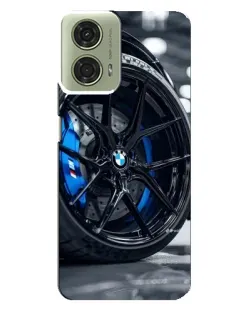 Чехол для Motorola MOTO G24 с картинкой «Колесо BMW вблизи» Чехол для Motorola MOTO G24 с картинкой «Колесо BMW вблизи»