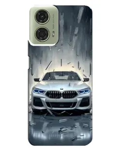 Чехол для Motorola MOTO G24 с картинкой «BMW в свете фар» Чехол для Motorola MOTO G24 с картинкой «BMW в свете фар»