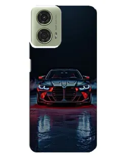 Чехол для Motorola MOTO G24 с картинкой «BMW на мокрой дороге» Чехол для Motorola MOTO G24 с картинкой «BMW на мокрой дороге»