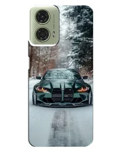 Чехол для Motorola MOTO G24 с картинкой «BMW в зимнем лесу» Чехол для Motorola MOTO G24 с картинкой «BMW в зимнем лесу»
