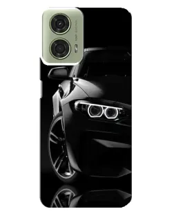 Чехол для Motorola MOTO G24 с картинкой «Черная BMW — профиль» Чехол для Motorola MOTO G24 с картинкой «Черная BMW — профиль»