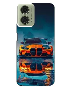 Чехол для Motorola MOTO G24 с картинкой «BMW — золотая эмблема» Чехол для Motorola MOTO G24 с картинкой «BMW — золотая эмблема»
