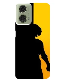 Чехол для Motorola MOTO G24 с картинкой «Тень воина PUBG»