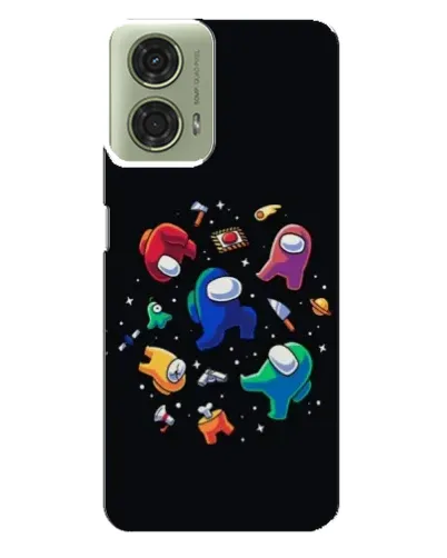 Чехол для Motorola MOTO G24 с картинкой «Among Us космос» Чехол для Motorola MOTO G24 с картинкой «Among Us космос»