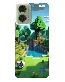 Чехол для Motorola MOTO G24 с картинкой «Minecraft летний день» Чехол для Motorola MOTO G24 с картинкой «Minecraft летний день»