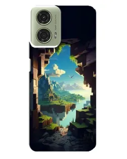 Чехол для Motorola MOTO G24 с картинкой «Вид из пещеры» Чехол для Motorola MOTO G24 с картинкой «Вид из пещеры»