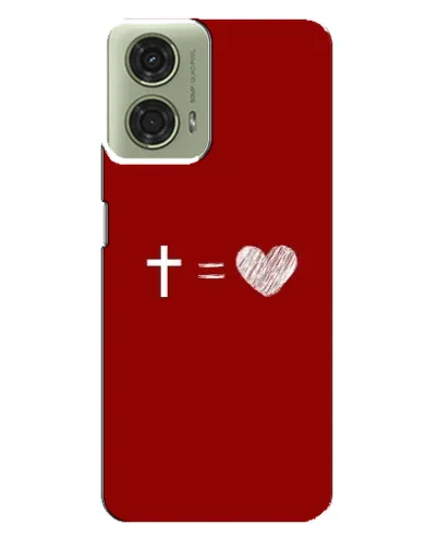 Чехол для Motorola MOTO G24 с картинкой «Уравнение любви» Чехол для Motorola MOTO G24 с картинкой «Уравнение любви»