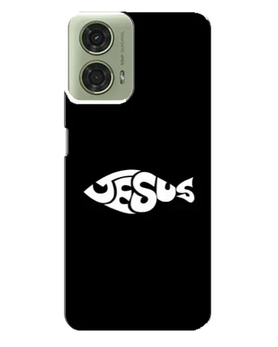 Чехол для Motorola MOTO G24 с картинкой «Рыба Jesus» Чехол для Motorola MOTO G24 с картинкой «Рыба Jesus»