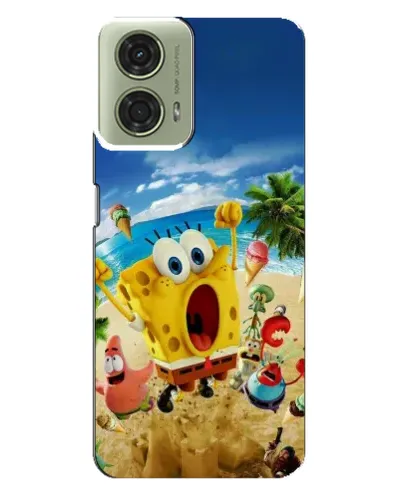 Чехол для Motorola MOTO G24 с картинкой «Развлечения на пляже»