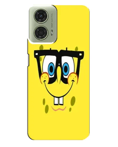 Чехол для Motorola MOTO G24 с картинкой «Минималистичный Спанч Боб» Чехол для Motorola MOTO G24 с картинкой «Минималистичный Спанч Боб»
