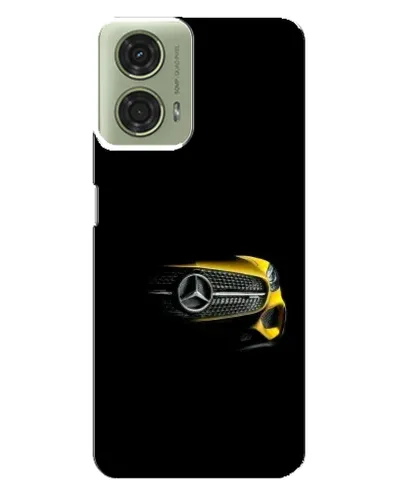 Чехол для Motorola MOTO G24 с картинкой «Mercedes — ретро стиль»