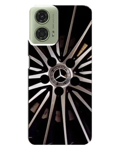 Чехол для Motorola MOTO G24 с картинкой «Диск Mercedes»