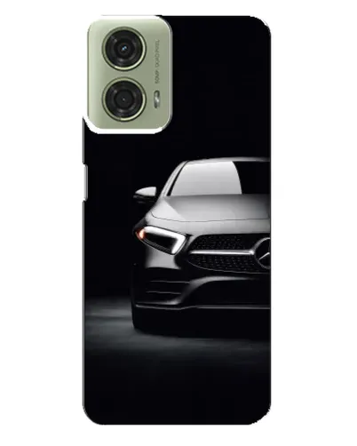 Чехол для Motorola MOTO G24 с картинкой «Свет фар Mercedes»