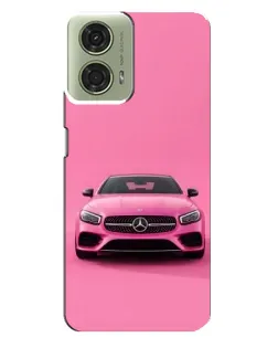Чехол для Motorola MOTO G24 с картинкой «Розовый Mercedes AMG» Чехол для Motorola MOTO G24 с картинкой «Розовый Mercedes AMG»