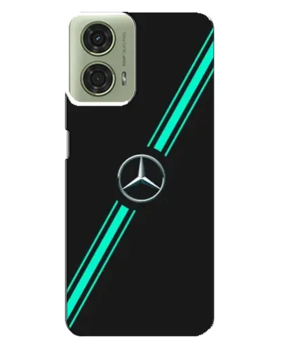 Чехол для Motorola MOTO G24 с картинкой «Спортивные линии Mercedes» Чехол для Motorola MOTO G24 с картинкой «Спортивные линии Mercedes»