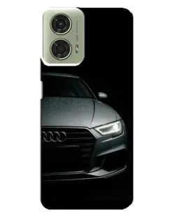 Чехол для Motorola MOTO G24 с картинкой «Audi — детализация кузова»