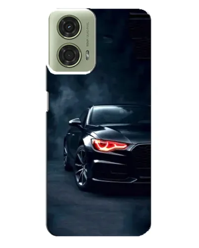 Чехол для Motorola MOTO G24 с картинкой «Audi — хищный взгляд»