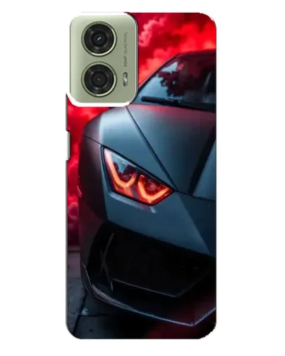 Чехол для Motorola MOTO G24 с картинкой «Lamborghini красное сияние» Чехол для Motorola MOTO G24 с картинкой «Lamborghini красное сияние»