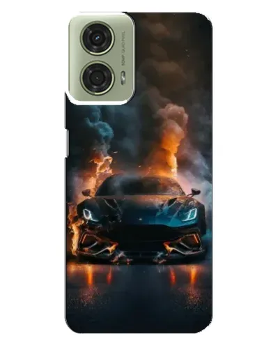 Чехол для Motorola MOTO G24 с картинкой «Lamborghini дымная эстетика» Чехол для Motorola MOTO G24 с картинкой «Lamborghini дымная эстетика»