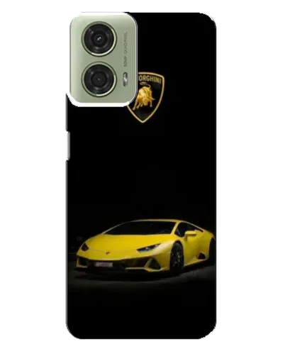 Чехол для Motorola MOTO G24 с картинкой «Lamborghini желтый акцент» Чехол для Motorola MOTO G24 с картинкой «Lamborghini желтый акцент»