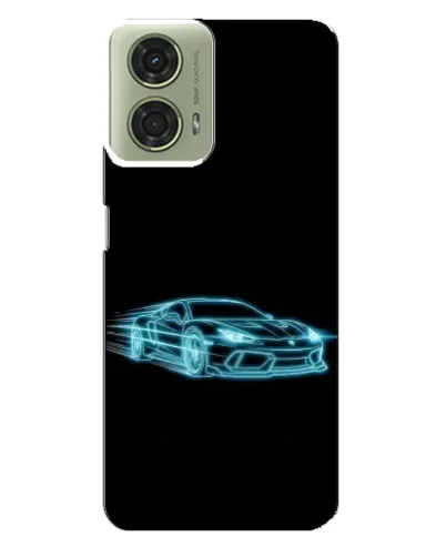 Чехол для Motorola MOTO G24 с картинкой «Неоновый контур Lamborghini» Чехол для Motorola MOTO G24 с картинкой «Неоновый контур Lamborghini»