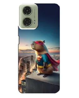 Чехол для Motorola MOTO G24 с картинкой «Капи-мен супергерой» Чехол для Motorola MOTO G24 с картинкой «Капи-мен супергерой»