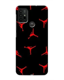 Чехол для Motorola MOTO G30 с картинкой «Jordan Red Pattern» Чехол для Motorola MOTO G30 с картинкой «Jordan Red Pattern»