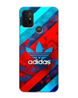 Чехол для Motorola MOTO G30 с картинкой «Абстракция Adidas»