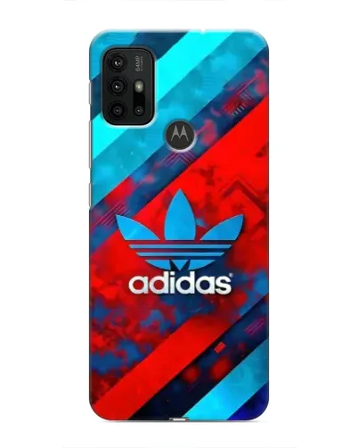 Чехол для Motorola MOTO G30 с картинкой «Абстракция Adidas»