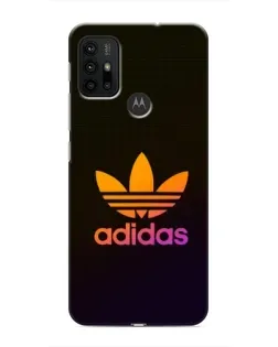 Чехол для Motorola MOTO G30 с картинкой «Градиент Adidas»