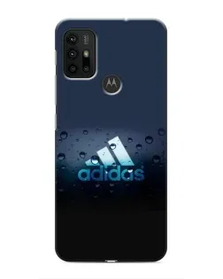 Чехол для Motorola MOTO G30 с картинкой «Adidas Water Drops»