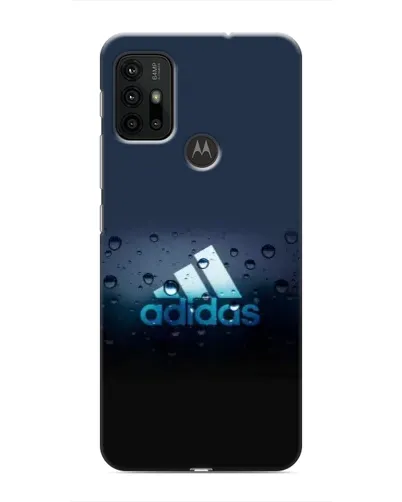 Чехол для Motorola MOTO G30 с картинкой «Adidas Water Drops»