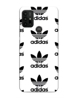 Чехол для Motorola MOTO G30 с картинкой «Adidas Pattern»