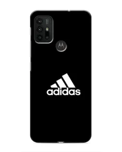 Чехол для Motorola MOTO G30 с картинкой «Черная классика Adidas»