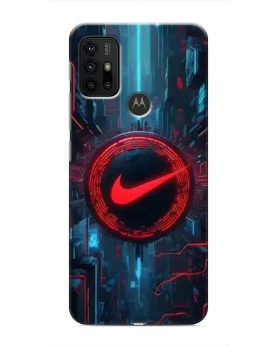 Чехол для Motorola MOTO G30 с картинкой «Техногенный стиль Nike» Чехол для Motorola MOTO G30 с картинкой «Техногенный стиль Nike»