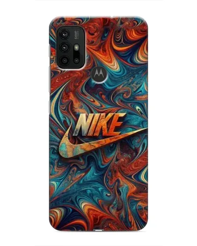 Чехол для Motorola MOTO G30 с картинкой «Nike в абстракции» Чехол для Motorola MOTO G30 с картинкой «Nike в абстракции»